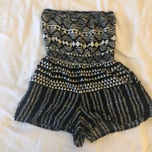 Xhileration Strapless Romper